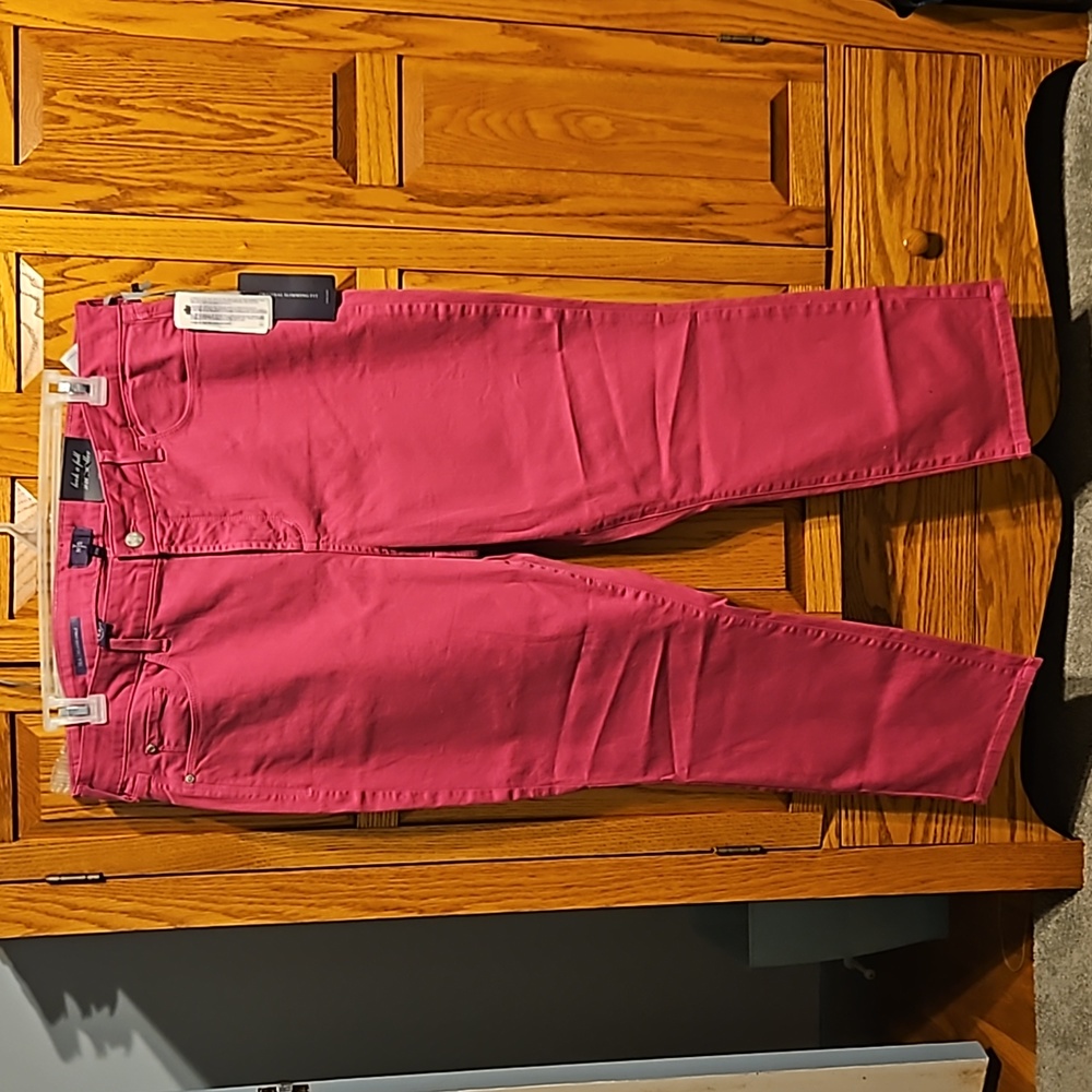 NYDJ Not Your Daughters Jeans Hot Pink Jeans